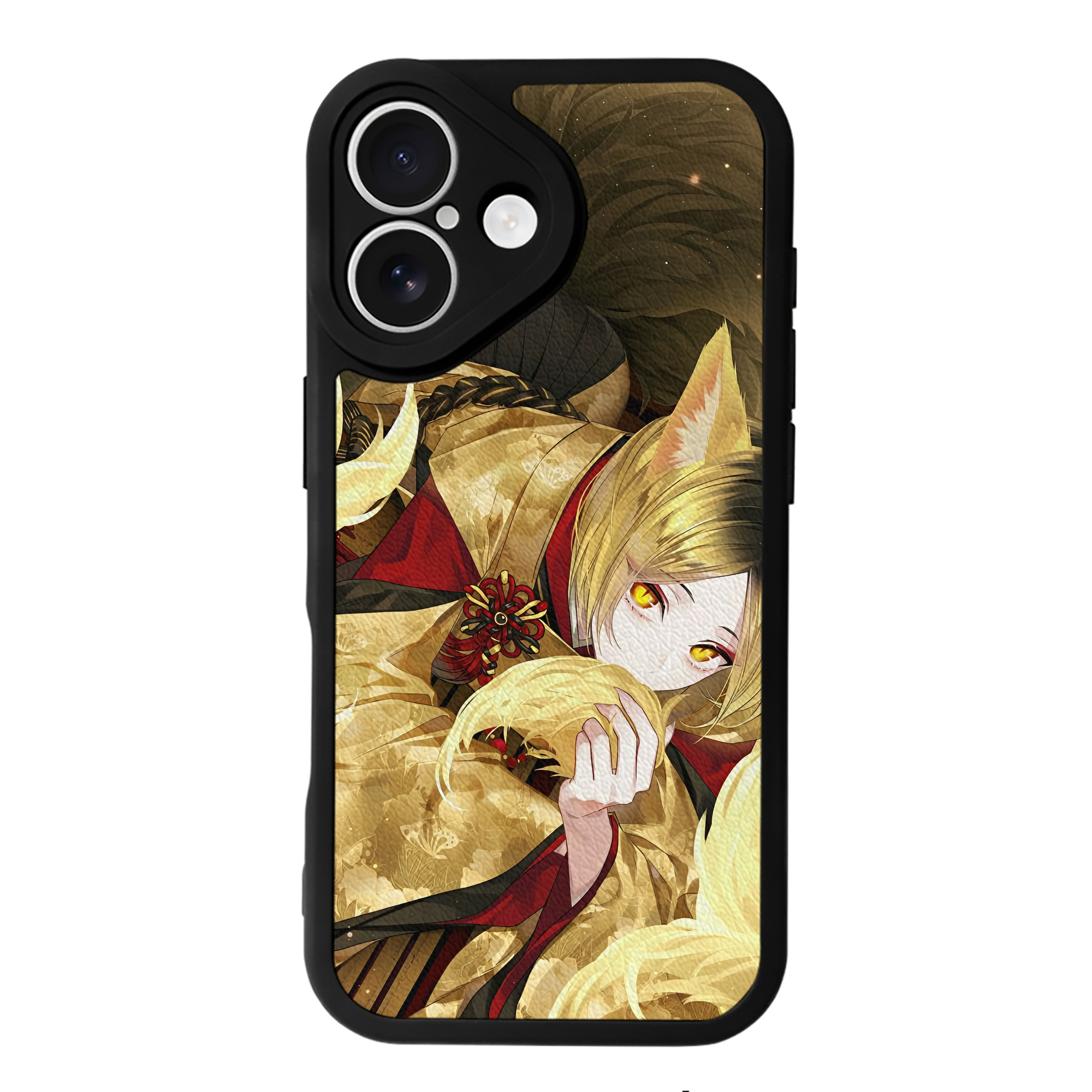 （画像用） 刀剣乱舞 Touken Ranbu 【iPhone 16シリーズ対応】シリコンスマホケース（レザー調） 材質：シリコン
